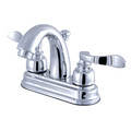 Nuwave French FB5611NFL 4-Inch Centerset Bathroom Faucet with Retail Pop-Up FB5611NFL